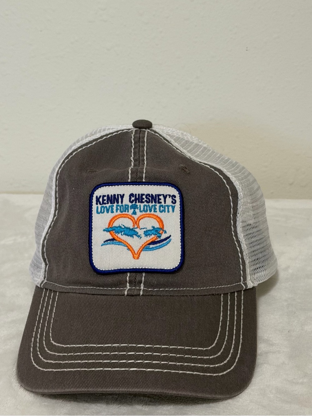 Love For Love City Gray & White Trucker Hat